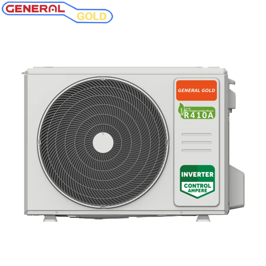 یونیت بیرونی کولر گازی General Gold دیوا 12000 با فن بزرگ و طراحی مقاوم در برابر شرایط محیطی